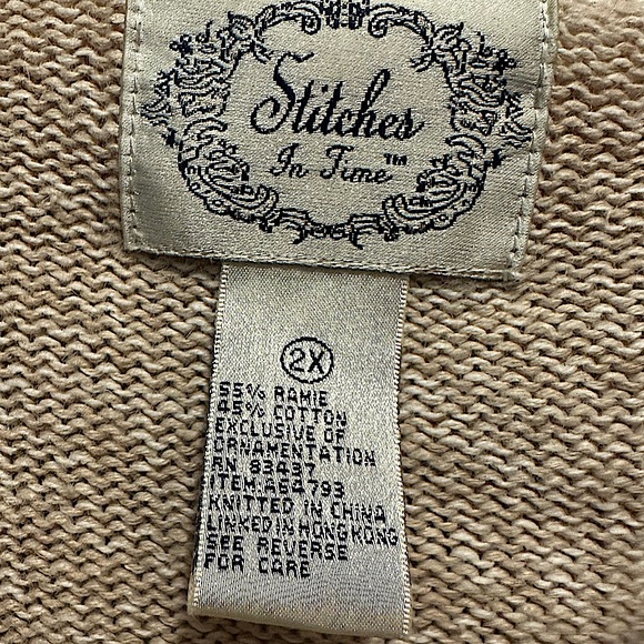 Vintage Valentine’s Day Button Cardigan Sweater - Picture 2 of 7